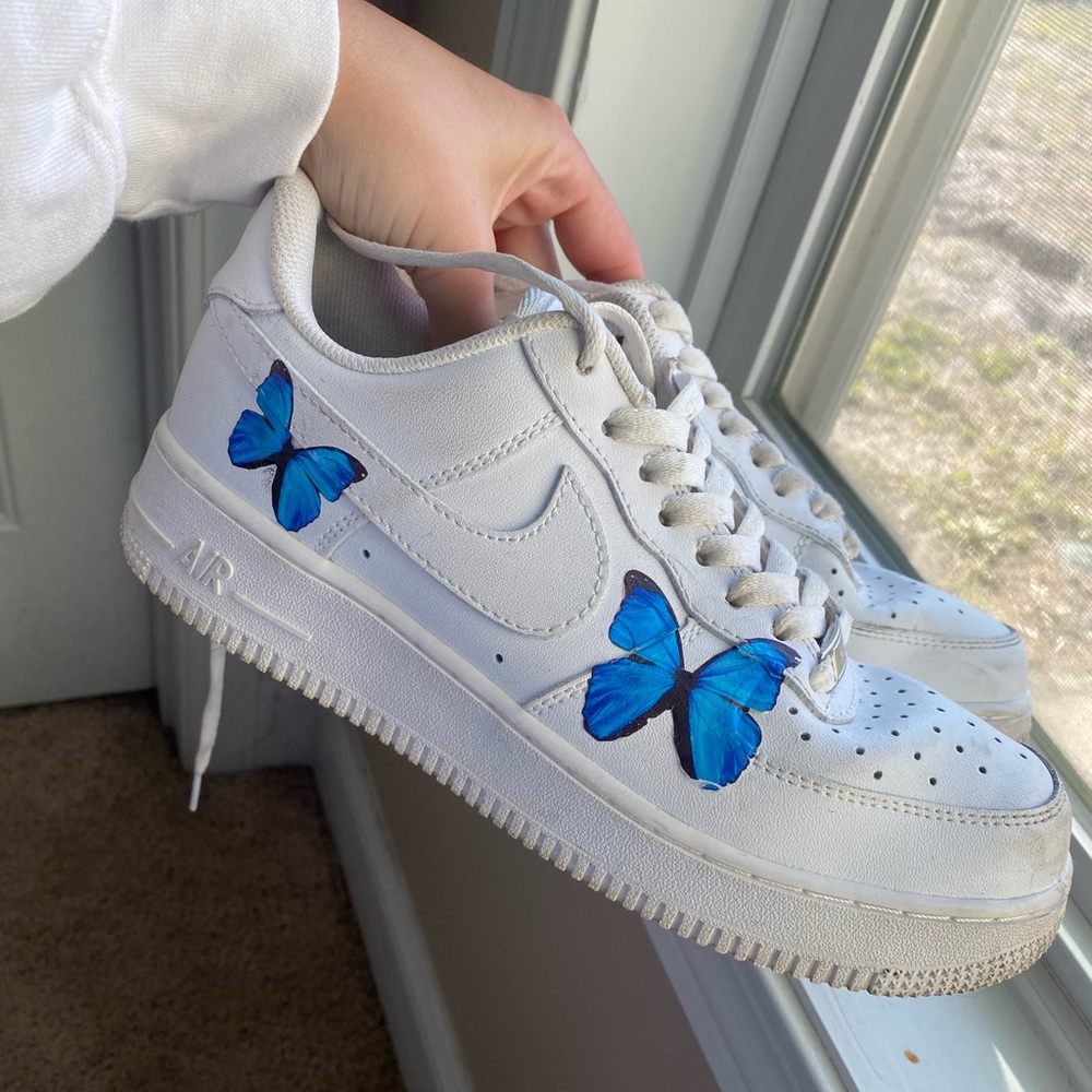 Nike Butterfly Air Force Ones